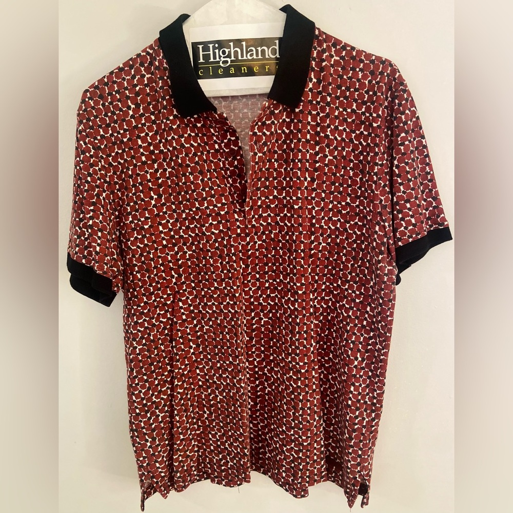 Mens Burberry Polo Red szL